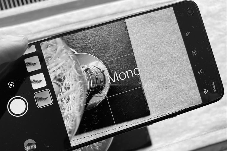 OnePlus 8T复兴了黑白手机摄像头