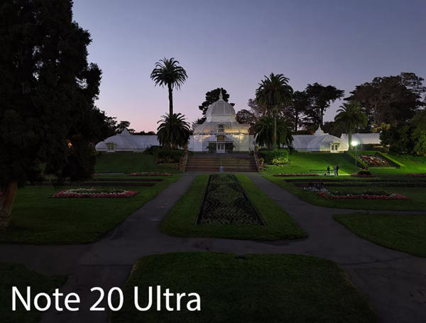 iPhone 12 Pro与Note 20 Ultra相机对比