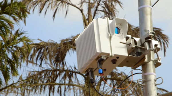 Alphabet的Taara项目使用光束提供互联网访问