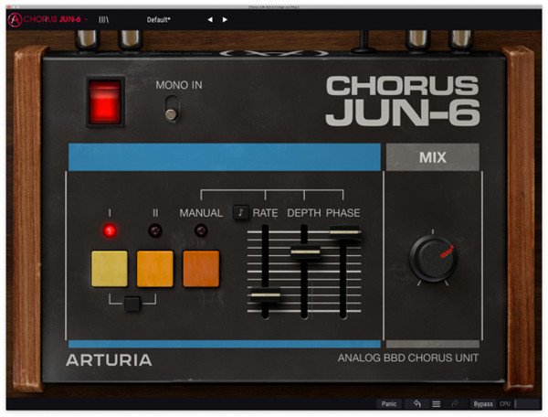 Arturia的JUN-6是基于标志性Juno合成器的免费合唱插件