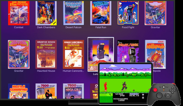 Plex Arcade拥有许多老式的Atari游戏