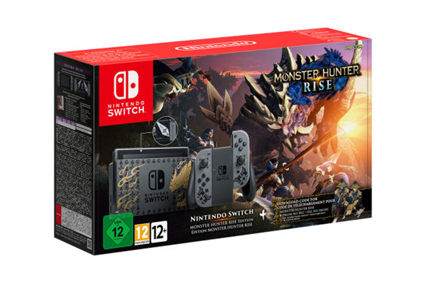 任天堂发布了一款华丽的限量版《Monster Hunter Switch》