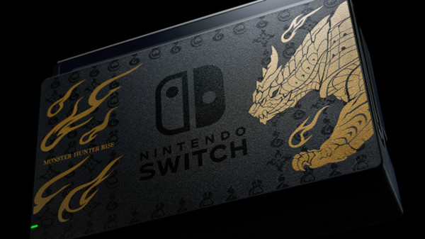 任天堂发布了一款华丽的限量版《Monster Hunter Switch》