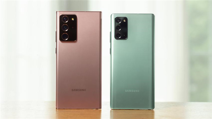 三星通过Galaxy Note20和Note20 Ultra在功耗尺寸和5G方面大放异彩