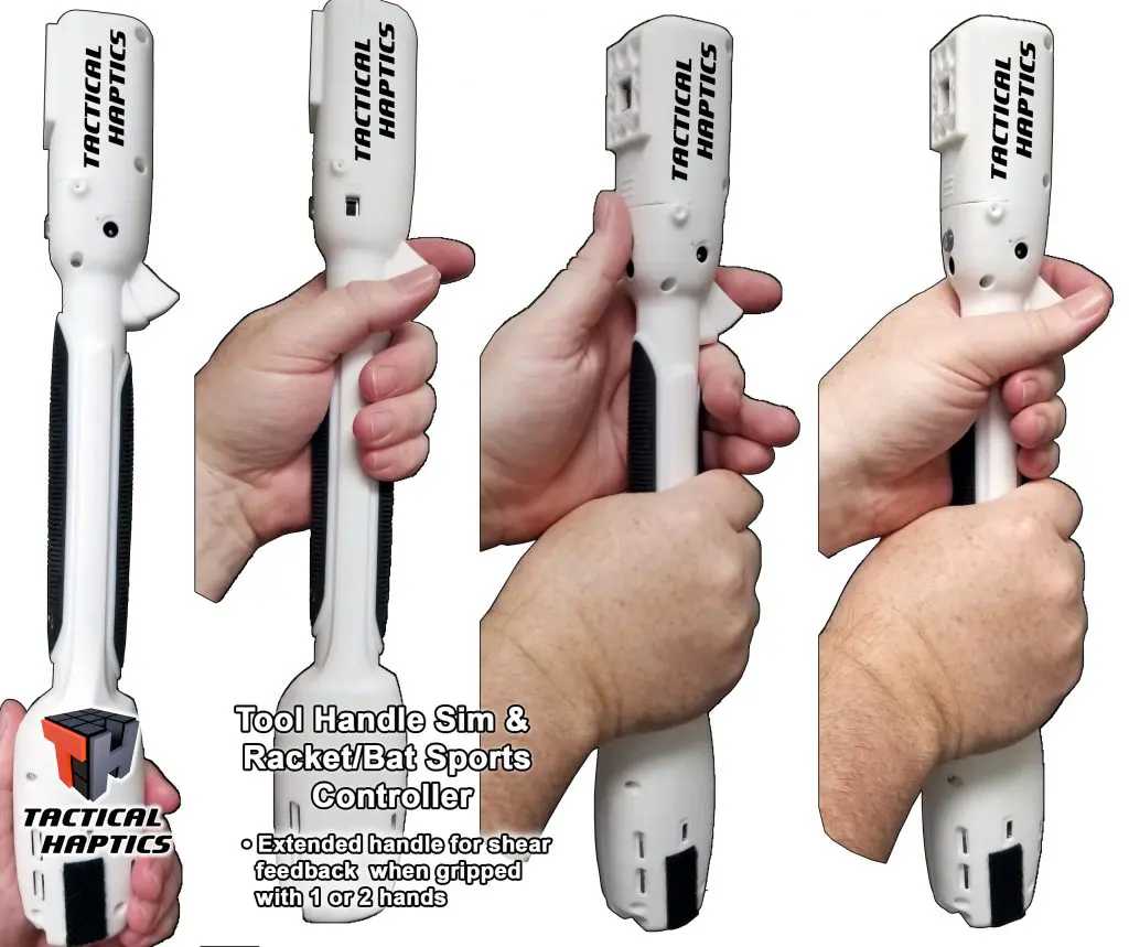 战术触觉引入新的SaberGrip在VR剑战钓鱼中提供反馈