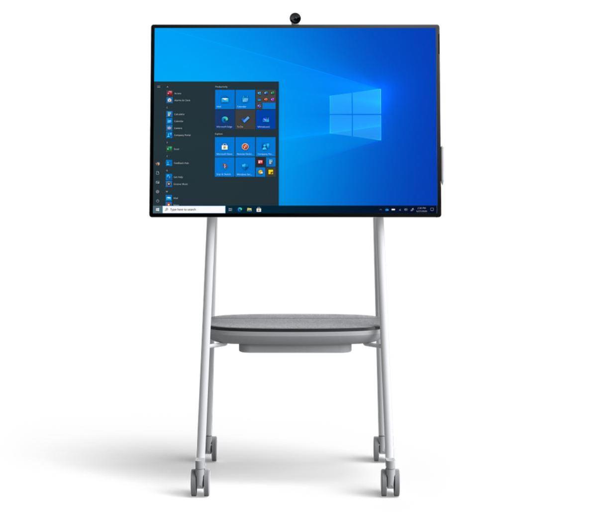 微软将Windows 10 Pro企业版引入Surface Hub 2S