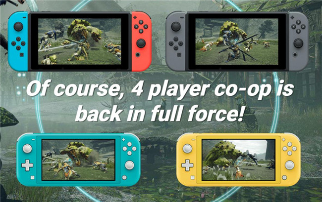 怪物猎人崛起将于2021年3月在Switch上首次亮相