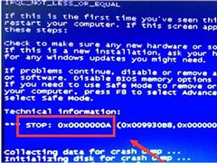 大番茄重装系统win10旗舰版蓝屏报错0x000000a该怎么办