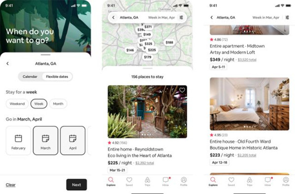 Airbnb的灵活搜索专注于您的旅行地点 而不是时间