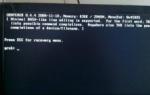 笔记本使用极速一键重装win7系统电脑开机出现grub