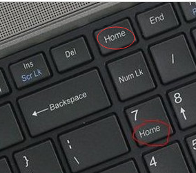 为你解答电脑home键在哪