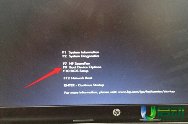 惠普笔记本bios设置u盘启动教程