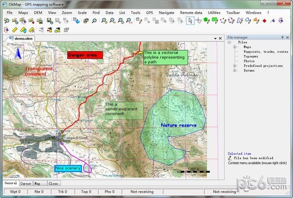 OkMap(免费GPS地图软件)