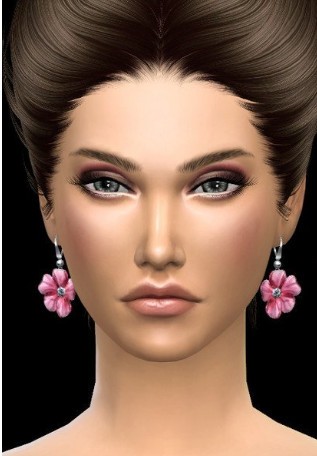 模拟人生4雕刻花朵耳环MOD