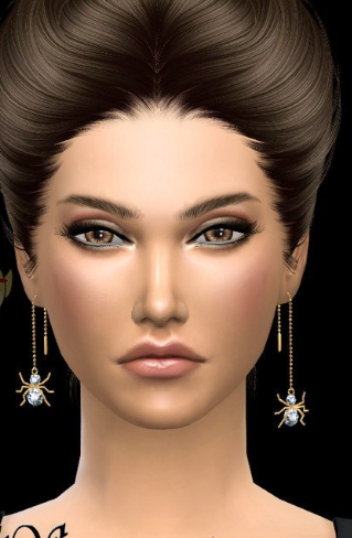 模拟人生4钻石链式吊坠耳环MOD