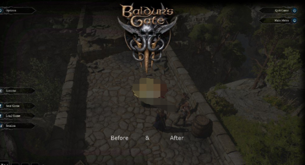 博德之门3暂停菜单优化MOD