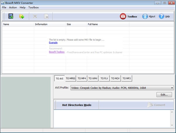 Boxoft MKV Converter(MKV视频转换工具)