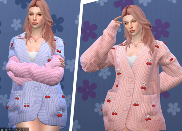 模拟人生4女性可爱毛衣MOD