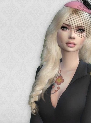 模拟人生4中世纪复古面纱头饰MOD