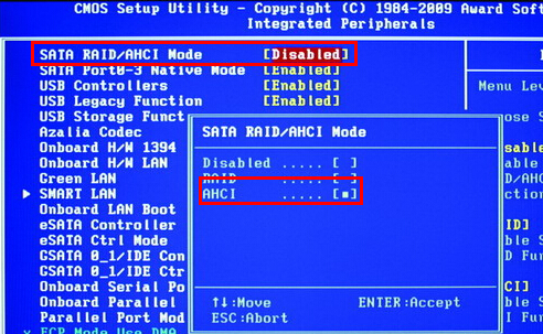 Win7旗舰版系统硬盘模式蓝屏怎么办