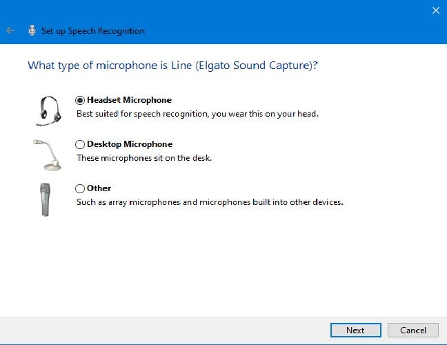 在Windows10系统电脑中用你的声音打字教程