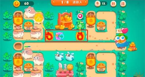 保卫萝卜4第14关怎么过 保卫萝卜4第14关无伤通关攻略