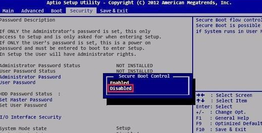 win10改win7bios设置方法