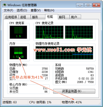 老毛桃一键重装系统后怎么减少win7内存占用率