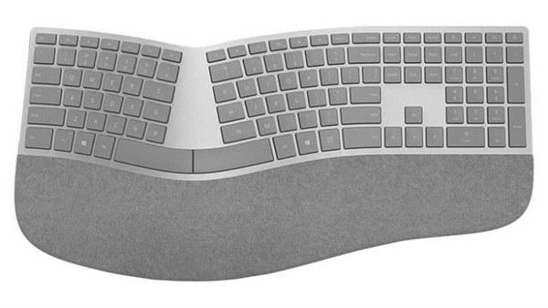 造型拉风 微软Surface人体工学键盘发布