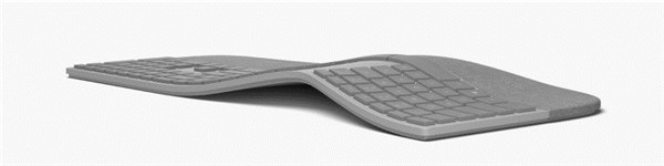 造型拉风 微软Surface人体工学键盘发布