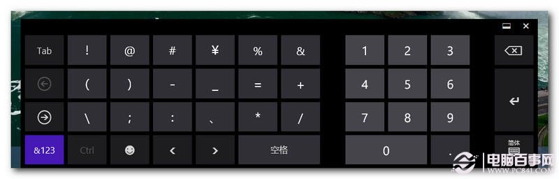 win8怎么打特殊字符?win8特殊符号怎么输入?