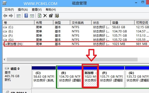Win8分区成功