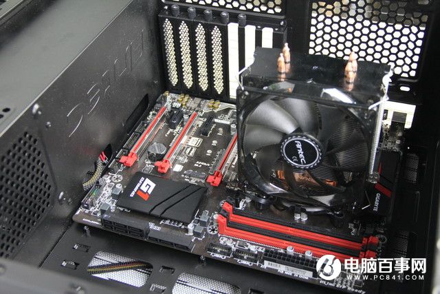 非模组电源走背线前准备：电脑硬件安装过程
