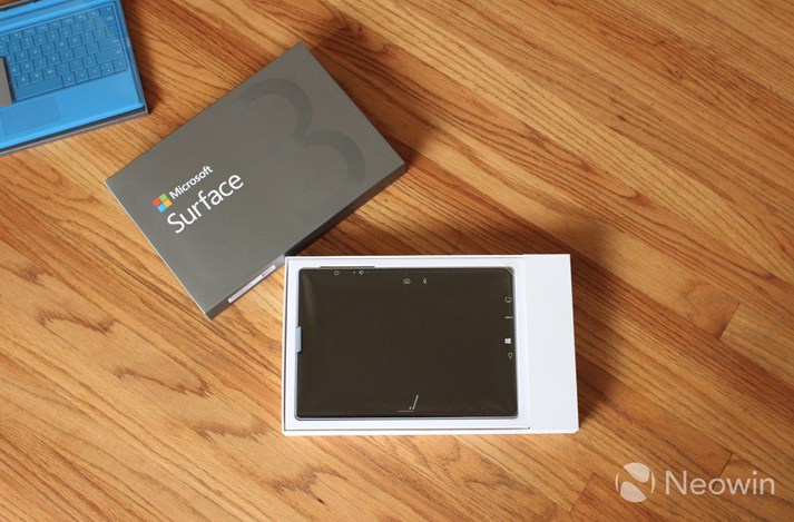 顶级做工 Surface 3平板开箱图赏
