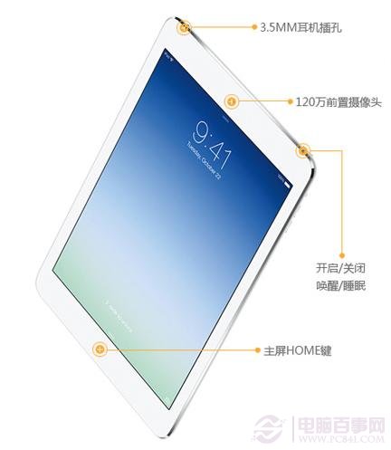 苹果iPad Air按键展示