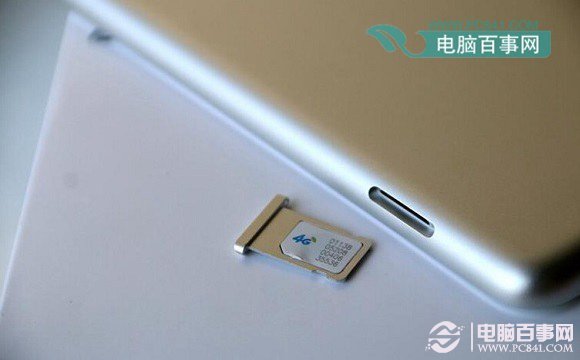 4G版iPad Air开箱机身卡槽特写