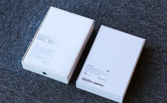 小米苹果平板对决 小米平板2和iPad mini 2开箱对比