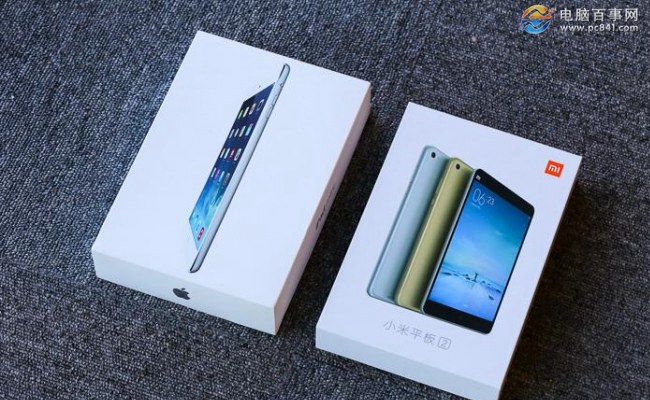 小米苹果平板对决 小米平板2和iPad mini 2开箱对比