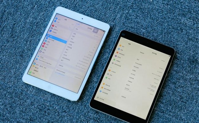 小米苹果平板对决 小米平板2和iPad mini 2开箱对比