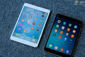 小米苹果平板对决 小米平板2和iPad mini 2开箱对比