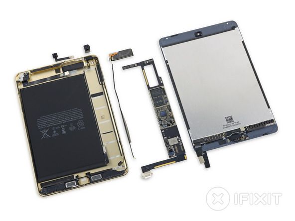 iPad mini 4做工如何 iPad mini 4拆机图评测