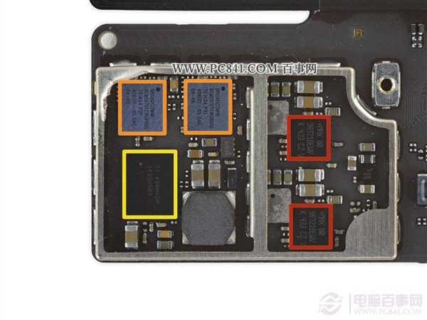 iPad Air 2主板拆解特写