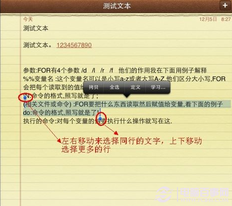 ipad如何复制粘贴